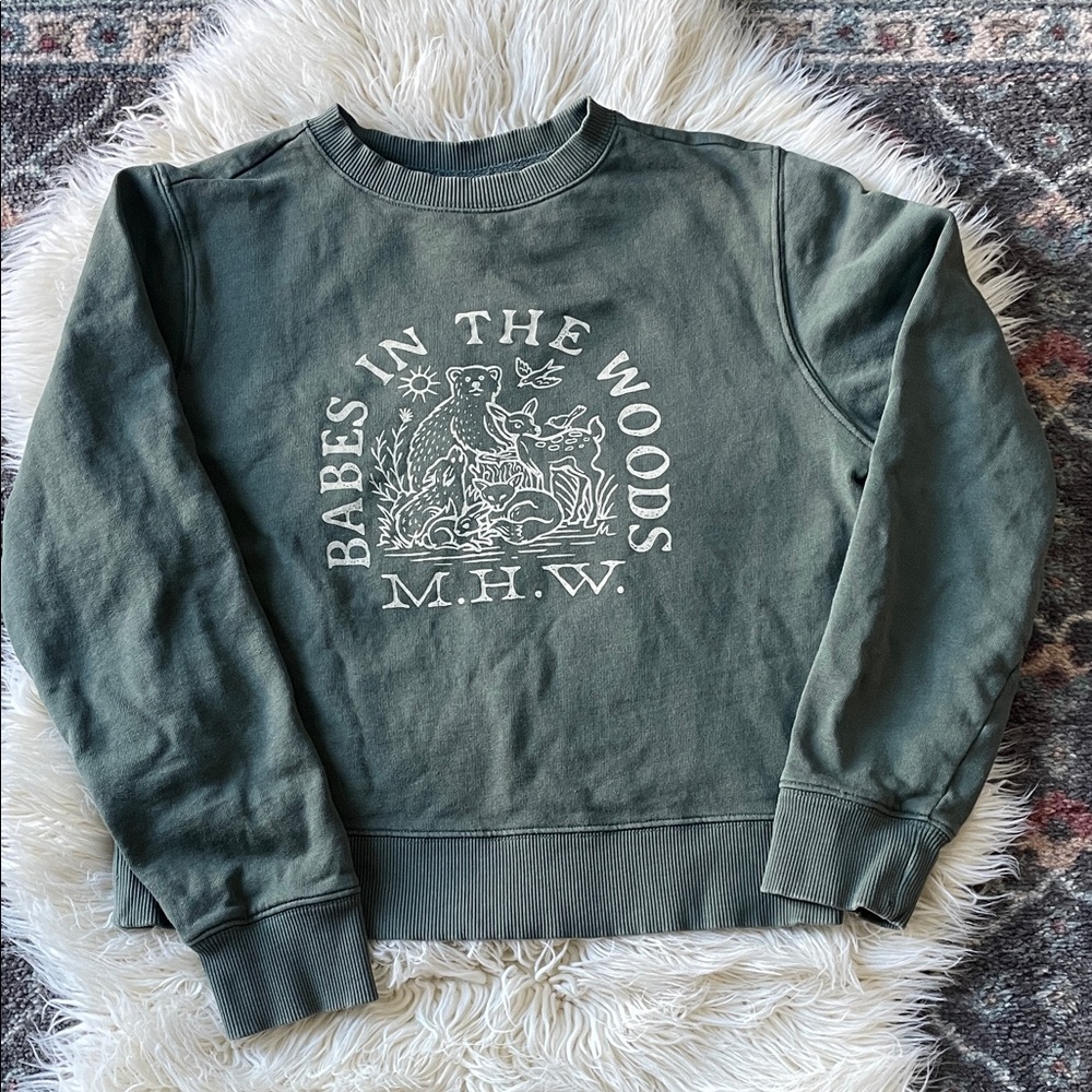 Mountain Hardwear cropped sweatshirt Xsmall